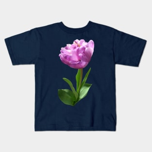 Fancy Pink Tulip Kids T-Shirt